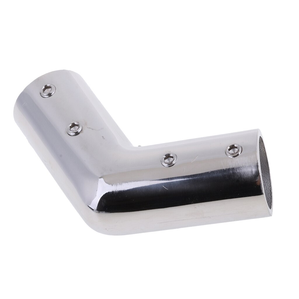 Stainless Steel 120 Degree Boat Marine Hand Rail Fitting 25mm 1"