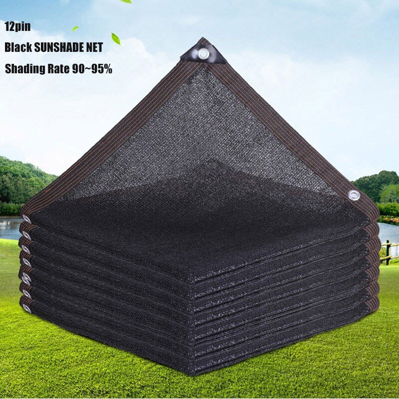 Anti-UV Shading Net Greenhouse Gazebos Sun Shelter Succulent Plant Sunshade Nets Outdoor Swimming Pool Cover Sun Shade Netting