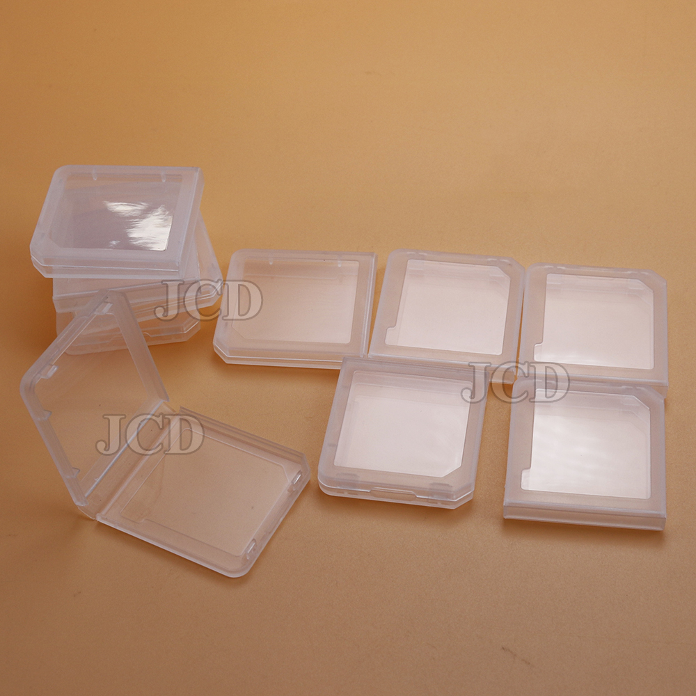 Caja de cartucho de juego de plástico transparente, cubierta antipolvo para Nintendo 3DS 3DS LL NDS, caja de juego de fácil almacenamiento a prueba de polvo, 5/10 Uds.