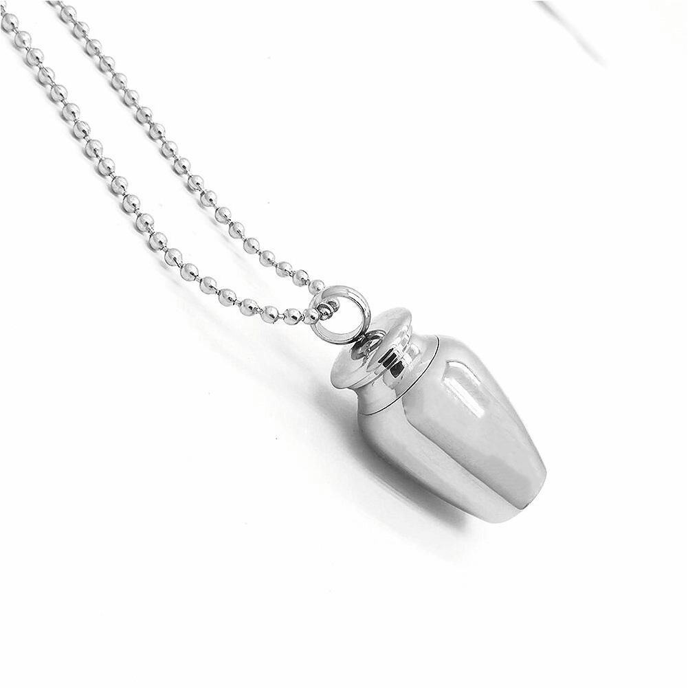Bijoux d'enterrement d'animaux de compagnie, collier pour chien, cendres, empreinte de patte