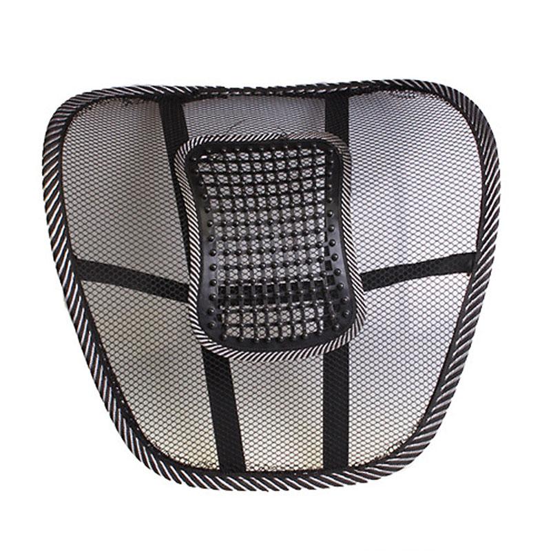 Chaise dos soutien Massage coussin maille soulagement lombaire accolade voiture camion bureau maison coussin siège chaise lombaire dos soutien: B