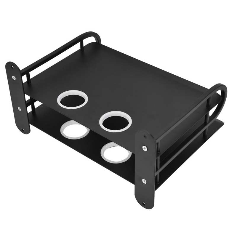Dubbele Laag Drijvende Wandplank Tv Box Plank Wandmontage Router Dvd Kabel Doos Plank Voor Huishoudelijke Router Ondersteuning