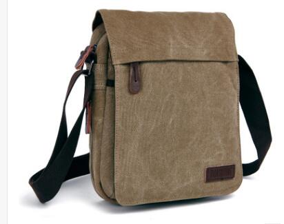 Stijl Een Schoudertas Stijl Canvas Computer Tas Koreaanse Stijl Trendy Tas: Champagne