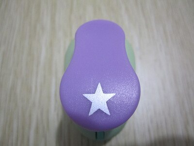Freies Schiff Mini Furador Eva 8mm Blume Locher Dekorative Papier Cutter Hand Präge Maschine Puncher Scrapbooking Werkzeuge Schneiden: Five-pointed Star