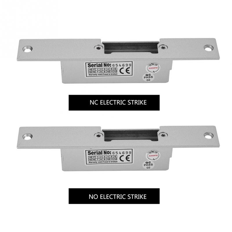 Ta -130 elektrische slagdeurslot toegangscontrolesysteem roestvrij staal nc geen kathode fail-safe beveiligd voor houten metalen pvc-deuren