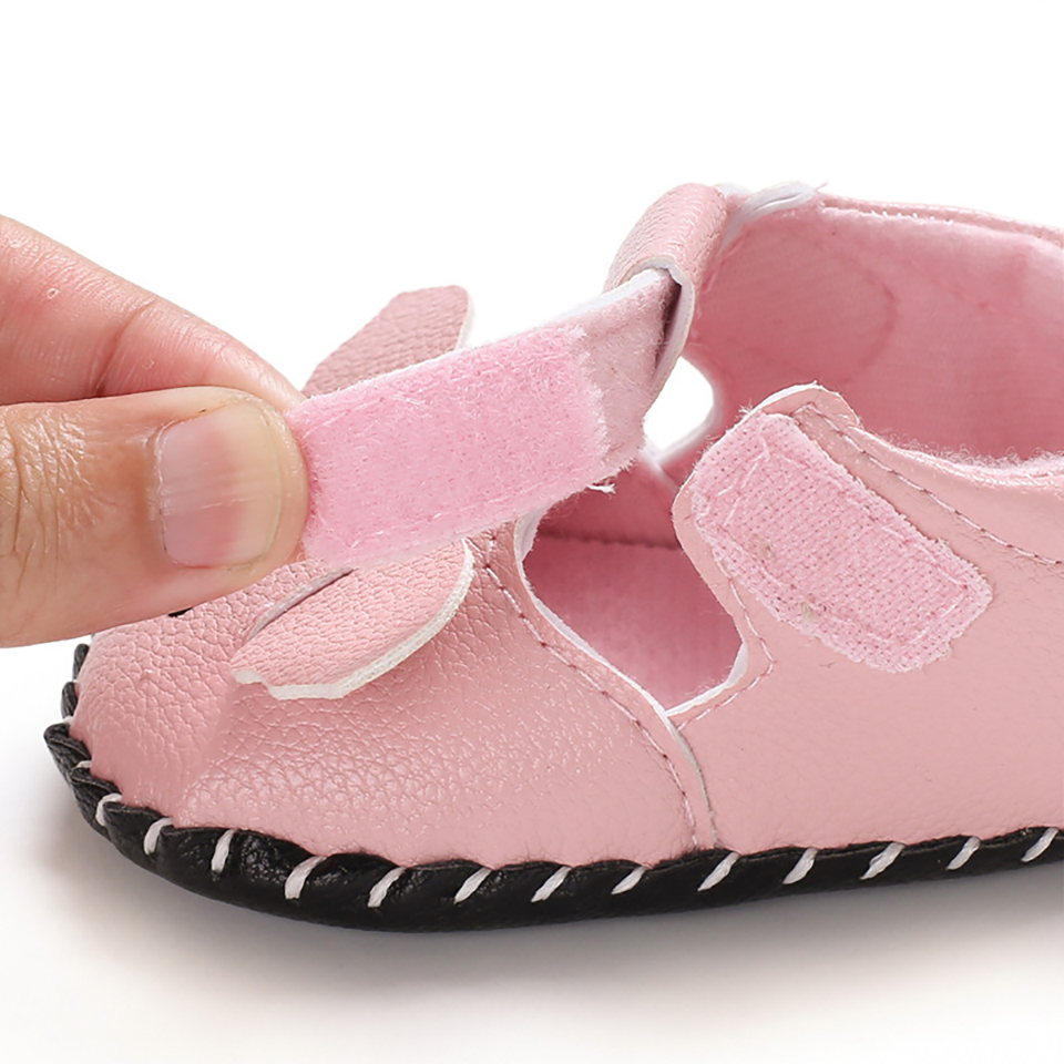 Spædbarn hjemmesko småbørn baby dreng pige strik krybbe sko sød tegneserie anti-skrid prewalker baby hjemmesko