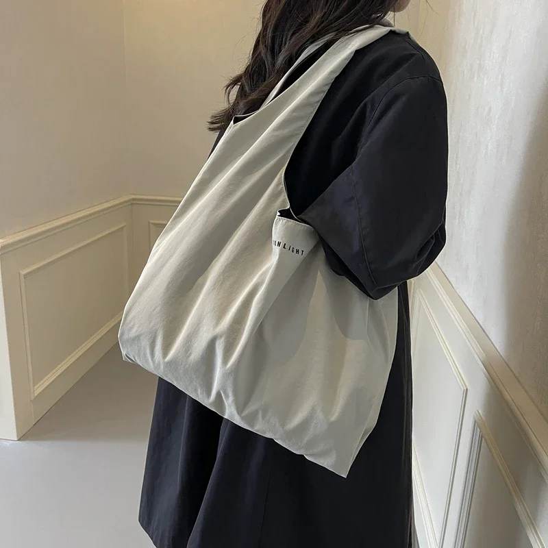 Vrijetijdstas voor dames schoudertas Tote Bag met grote capaciteit Klasse Woon-werkverkeer Winkelen Canvaspakket (18) Tot ien Sierraмут