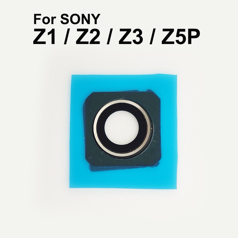 Dower Me Terug Camera Lens Met Sticker Lijm Voor Sony Xperia Z1 Z2 Z3 Z3V Z1mini Compact Z5mini Z5P xp: For Z1 Z2 Z3 Z5p