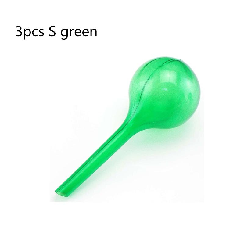 1/3pcs Automatic Plant Watering Bulbs Self Watering Balls House Garden Water Can Houseplant Device Drip Irrigation System Tools: 3pcs S green
