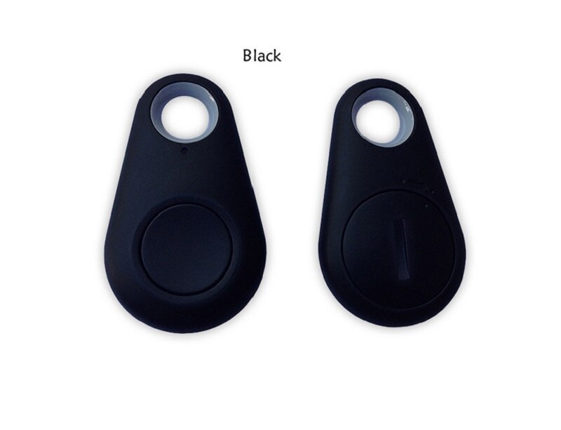 Inalámbrico Bluetooth 4,0 Anti-lost antirrobo dispositivo de alarma Tracker GPS localizador clave perro gato billeteras para niños localizador rastreador: Black