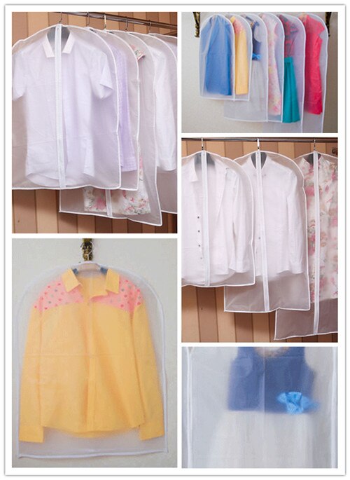 Clothes Hanging Garment Suit Coat Dust Cover Wardr... – Vicedeal