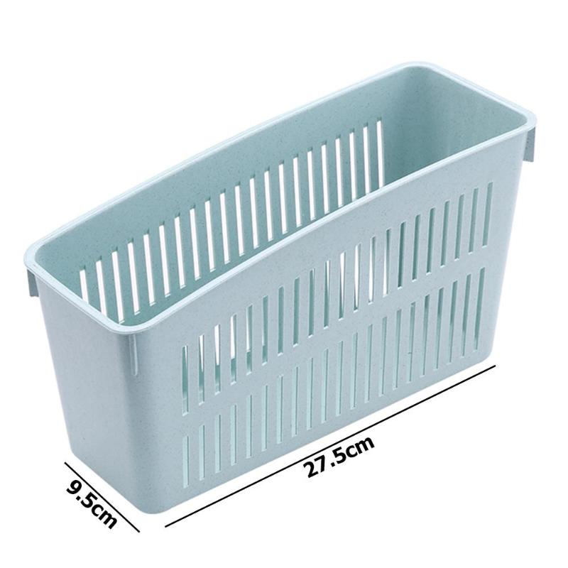 Universal Household Storage Box Fridge Drink Bottle Holder Fruit Vegetable Drain Basket High Capacity Storage Accessories: Green