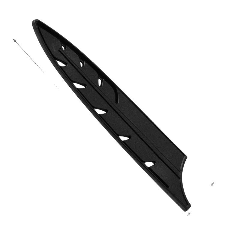 Fourreau de protection en plastique pour couteau de Chef , couteau de cuisine Multi Style noir, fournitures de protection des bords des couteaux, étui de protection des lames