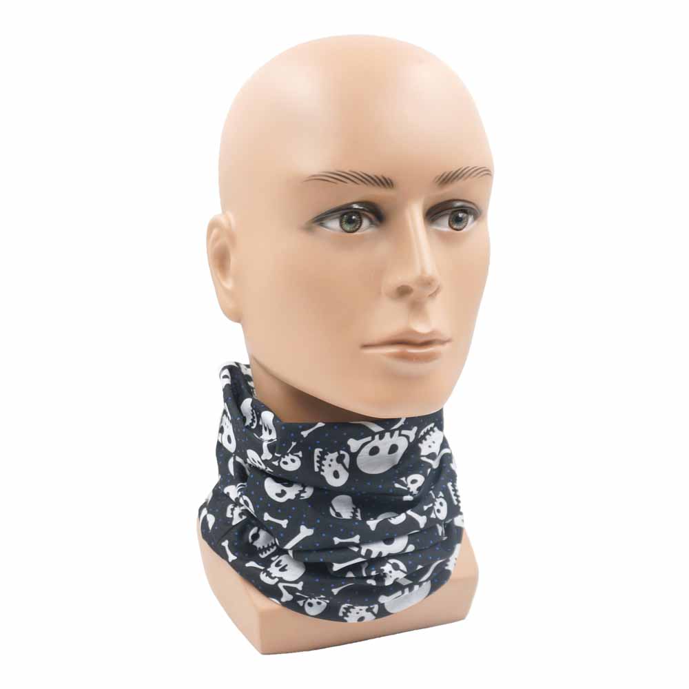 Ademend Schedel Halsbeenkap Voor Fietsen Wandelen Vissen Uv-bescherming Quickdry Zwart Bandana Mannen Vrouwen Art Printing Sjaal