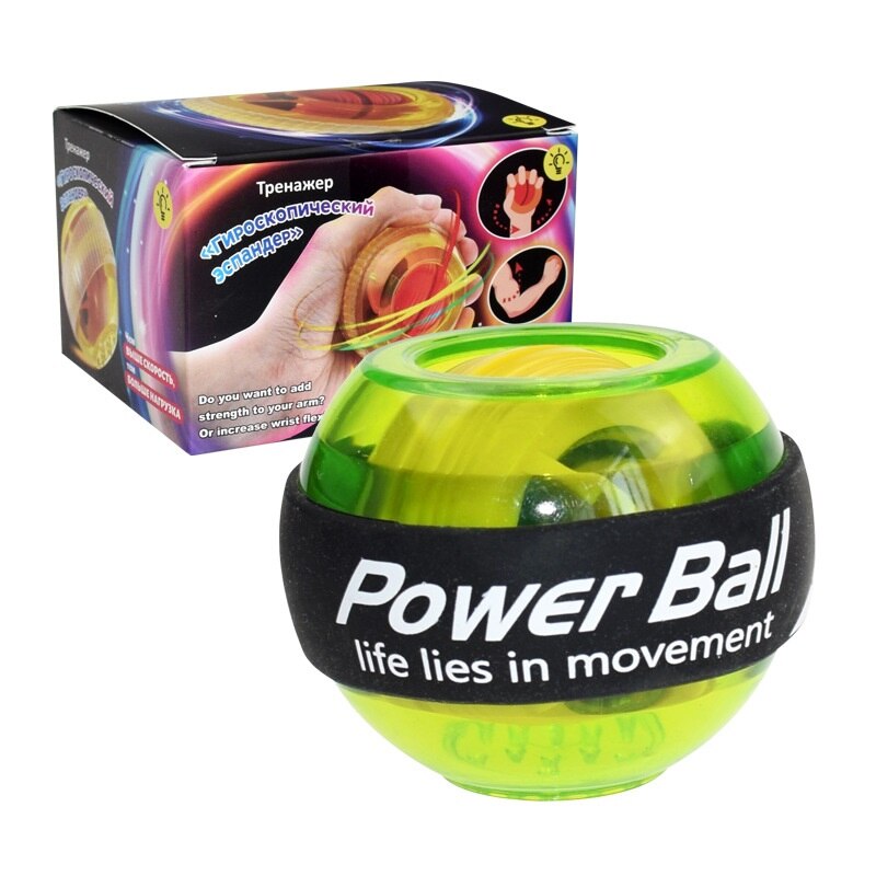 Bola de pulso led trainer gyroscope strengener gyro power ball braço exercitador powerball exercício máquina ginásio equipamentos fitness