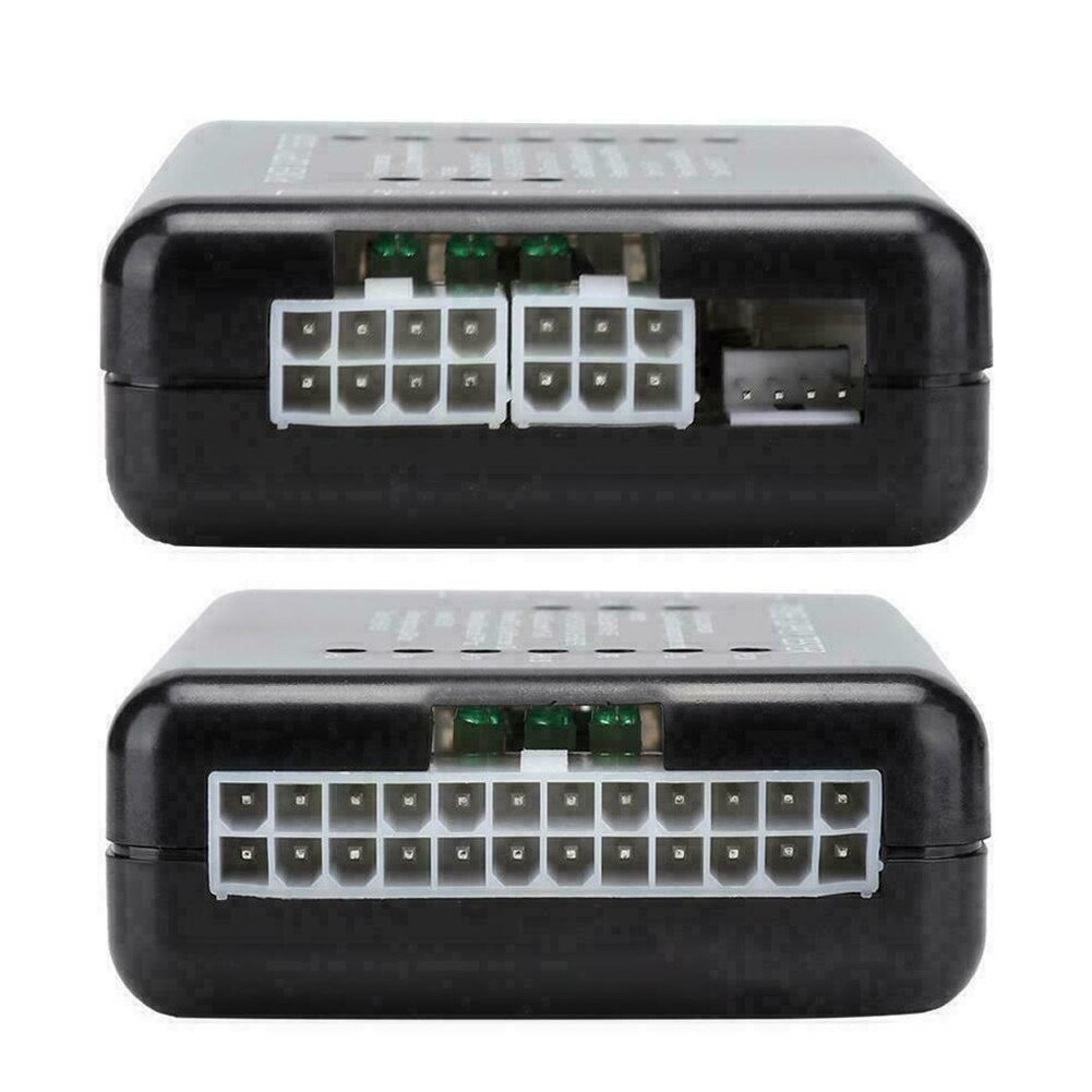 Meter Check Led Power Supply Tester Mini 12V 5V 3.3V 20/24 Pin Accurate SATA HDD Fault Detection Measuring PC Computer PSU ATX