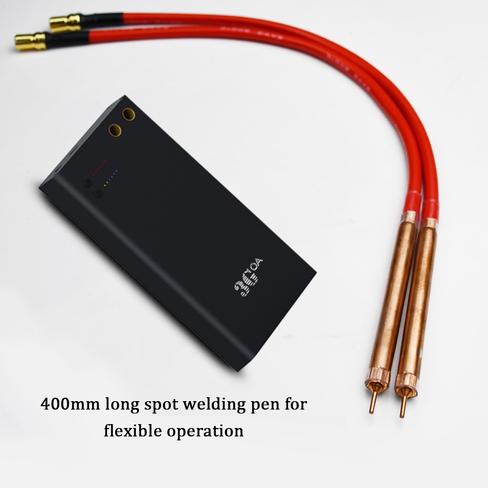 6 Gears Spot Welding Machine w/ Type-C Interface Quick-Release Pens Can Welding Hundreds Of Welding Points Within 0.1mm-0.12mm