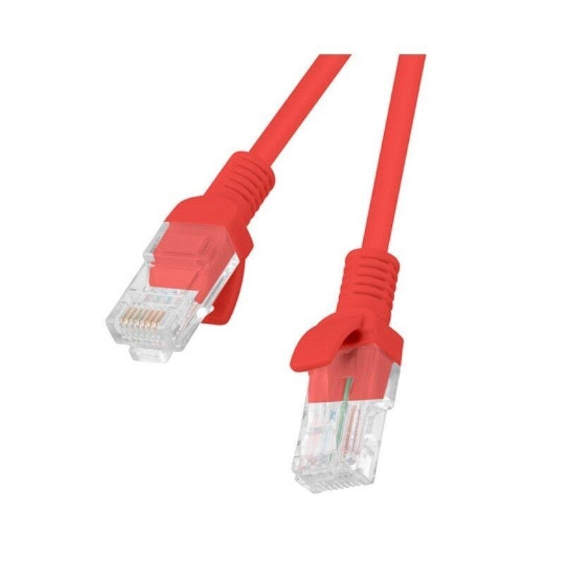 Latiguillo de rot lanberg pcu6-10cc-0025-r - rj45 - utp - Katze 6 - 0.25m - rojo