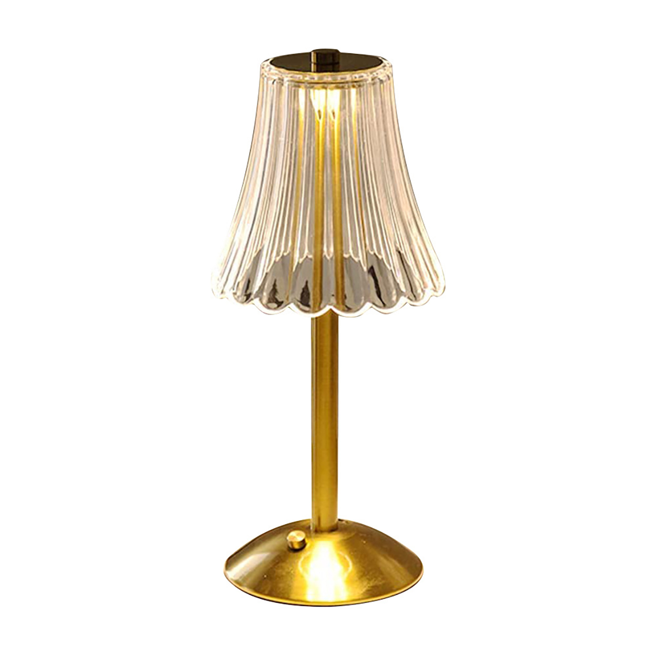 Tischlampe Schlafzimmer, Nachttischlampe Licht Luxus Diamant Kristall Lampe hoch-Ende-Atmosphäbetreffend Lampe Ladung berühren kleine Nachtlampe: Schwarz
