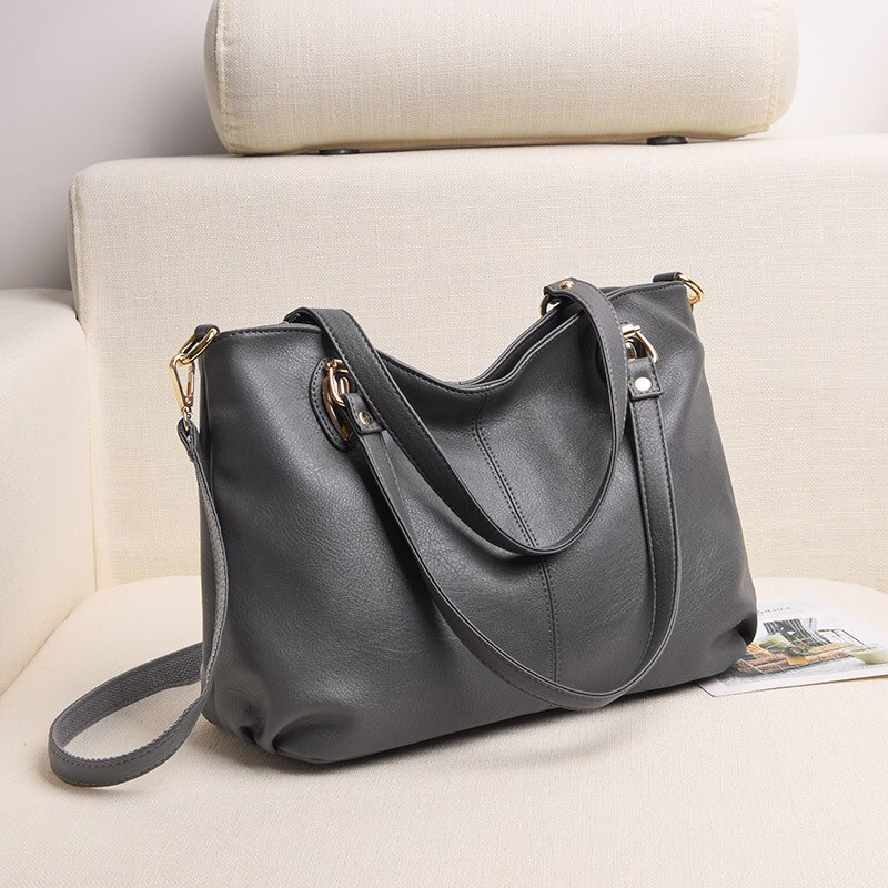 Women Leather Bags Famous Brands Handbag Casual Female Bag Tote Ladies Shoulder Bag Large Capacity Women Messenger bag