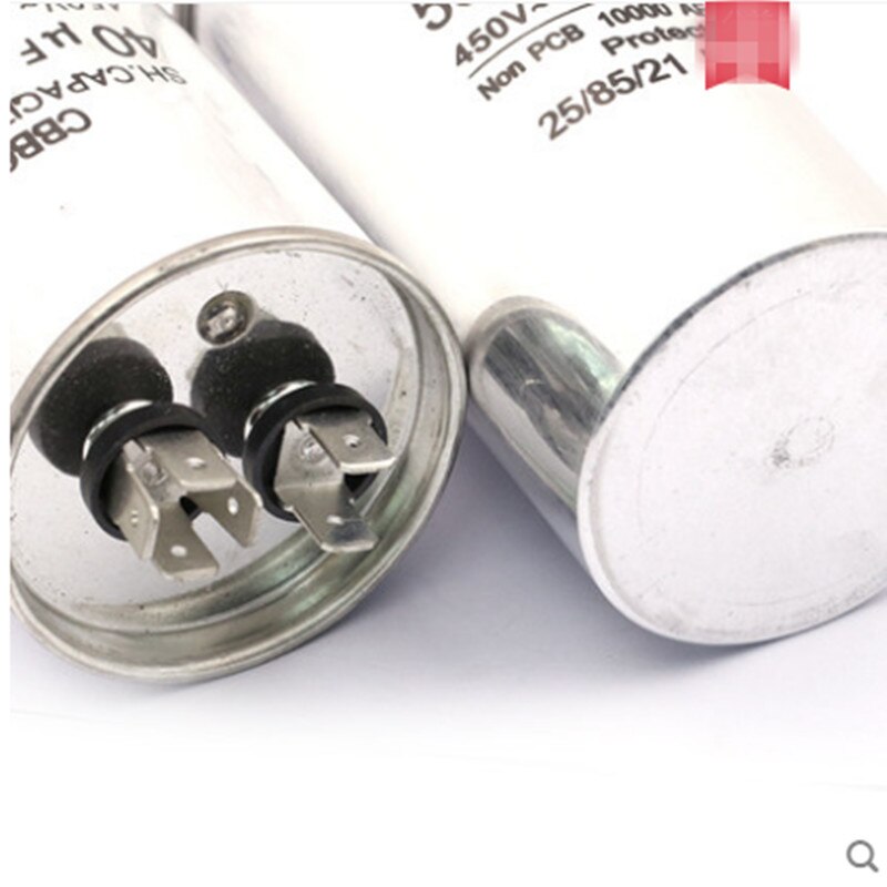 AC Motor Capacitor Air Conditioner Compressor Start Capacitor CBB65 450VAC 20uF 25uF 30uF 35uF 40uF 45uF 50uF 60uF 70uF