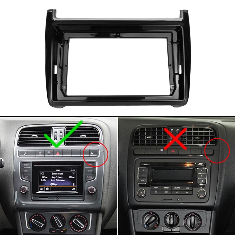 Kit Cadre Et Support D'Autoradio Pour Kia Rio 2 - Console Centrale - Pièce D'Occasion
