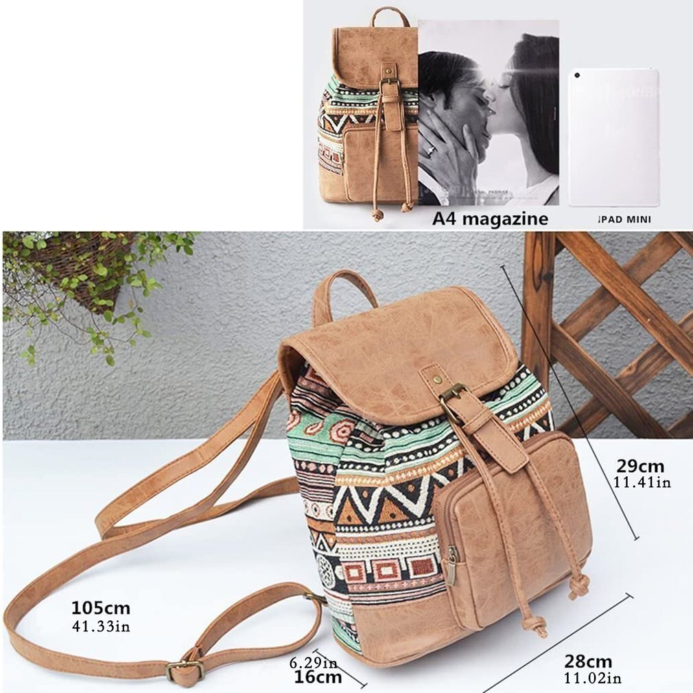 Canvas Bag Backpack Can Be Matched With Any Outfit Keep Up With Trends Full Of Youth Canvas Bag