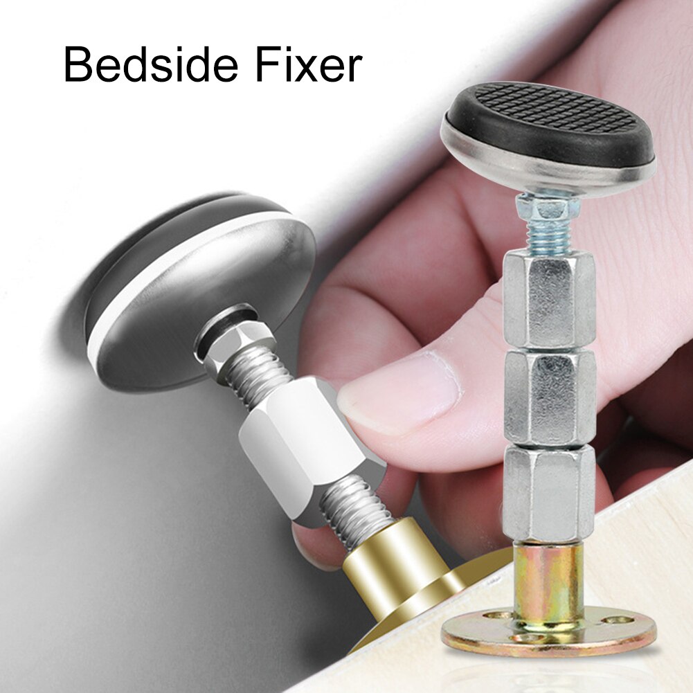 Bed Frame Anti-Shake Hardware Fixer Tool Verstelbare Schroefdraad Hoofdeinde Stoppers Meubels Vaste Beugel Muur Bed Stabilisator