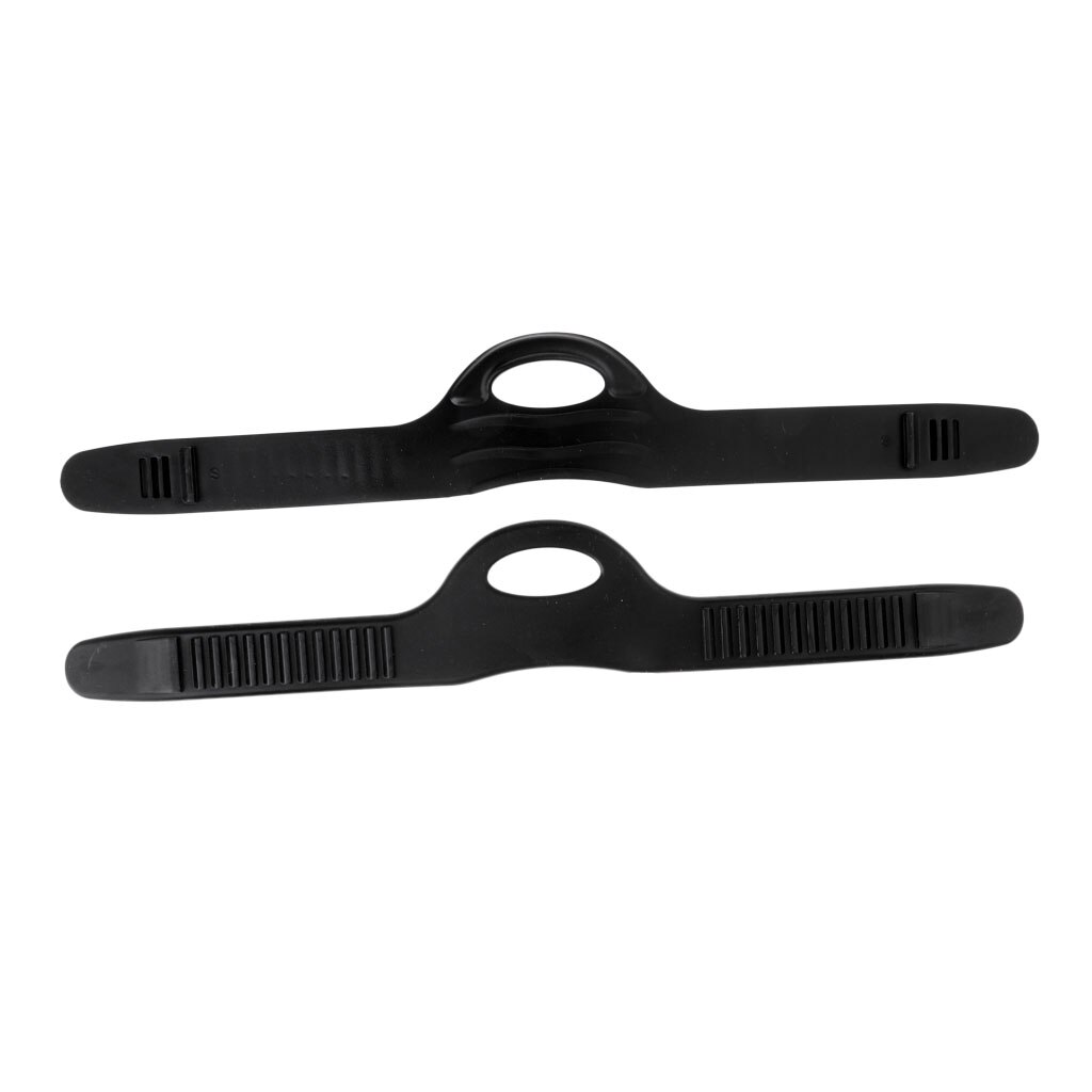 1 Pair S M L Rubber Scuba Diving Fin Strap Replacement Accessories - Universal Fits Most Fins - Durable &amp; Strong &amp; Lightweight