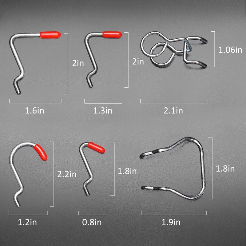 52 st pegboard krokar sortiment hem förvaring krokar system peg board verktyg hängare uppsättning garage kök verkstad arrangör verktyg ho