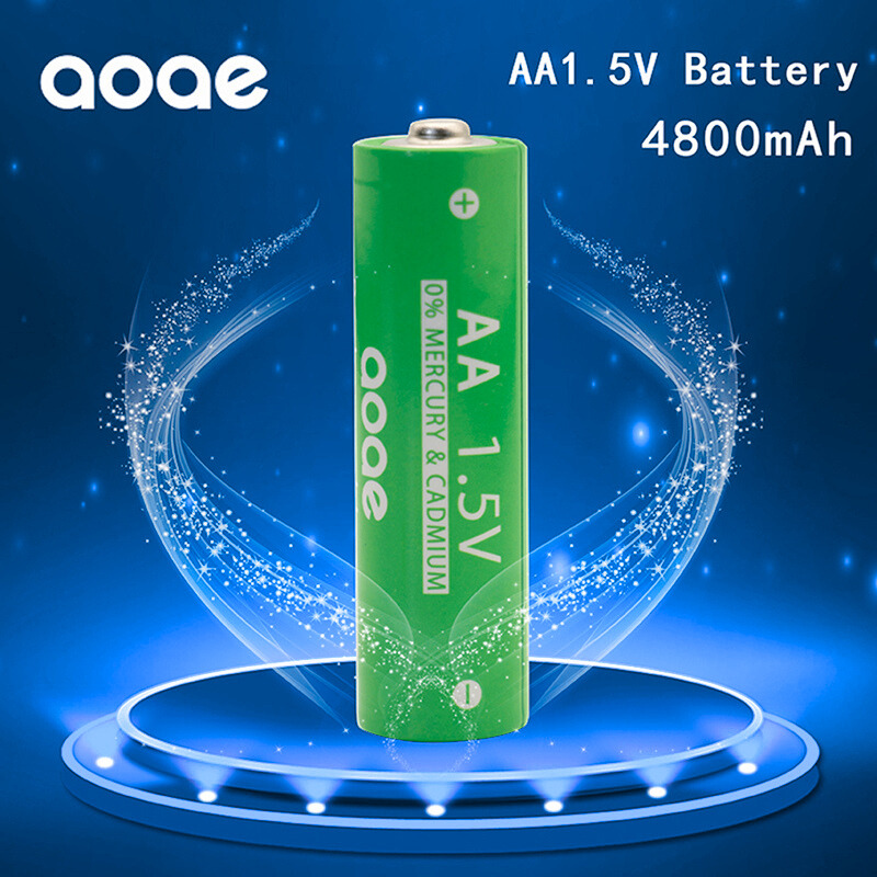 AA + AAA Rechargeable AA 1.5V4800mAh / 1.5V AAA 4800mah Alkaline Battery Flashlight Toys Watch MP3 Player Replace Ni-Mh Battery