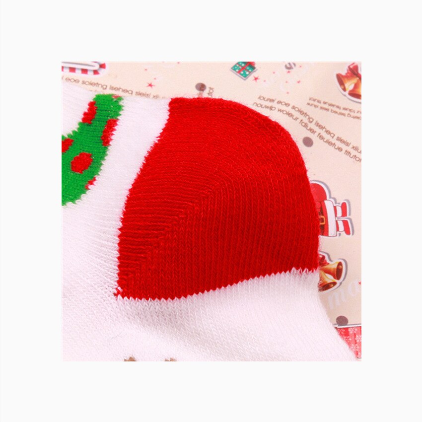 2020 novos Chegada das Mulheres Meias Curtas Bonito Elk e Papai Noel Socks Meias de Algodão Crew Socks Para As Mulheres Natal meias