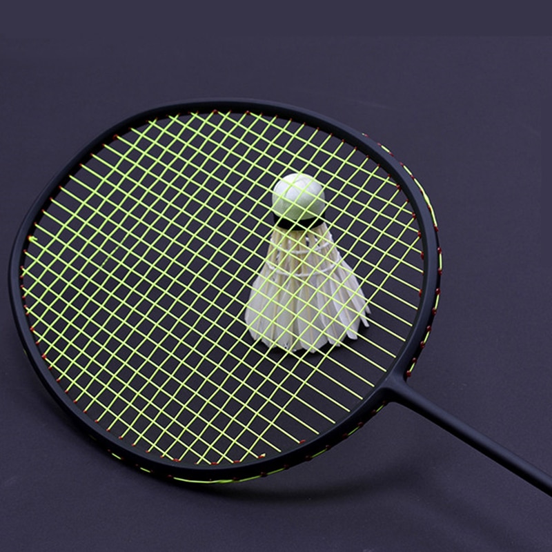 TI900 Hoge Spanning Carbon Badminton Racket Gewelddadige Smash Offensief Badminton Racket 3U 85g 35LBS