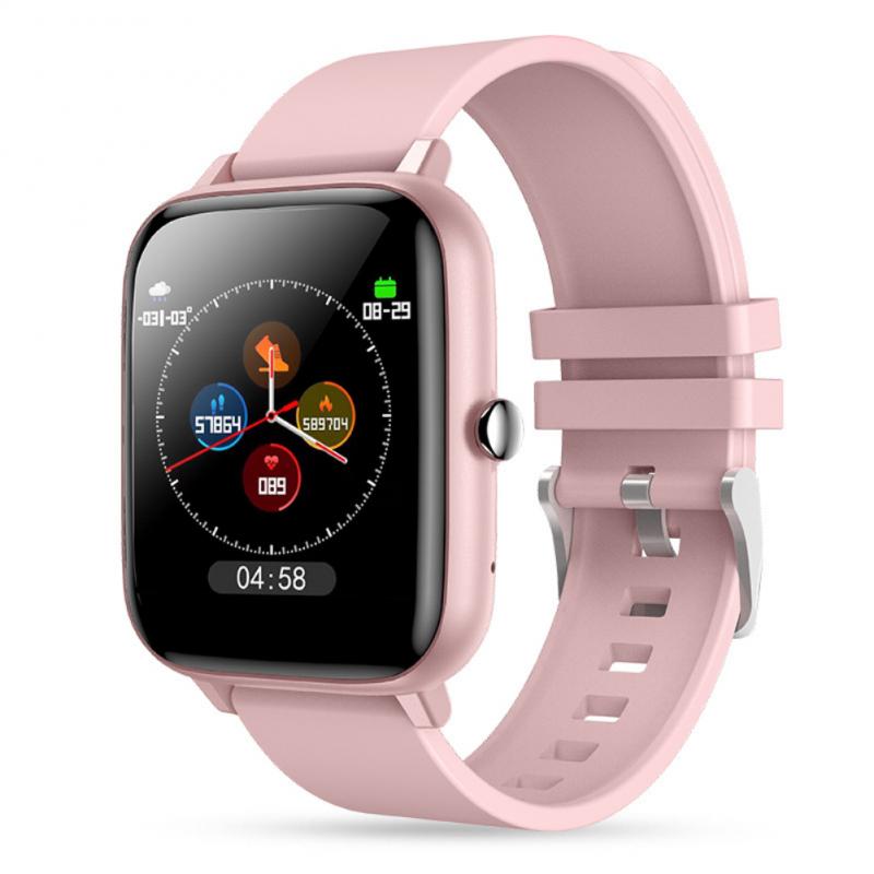 2021 Smart Watch uomo donna Full Touch Monitor per la pressione sanguigna Fitness Tracker Sport Smartwatch Watch per Android IOS Smart Clock: 02