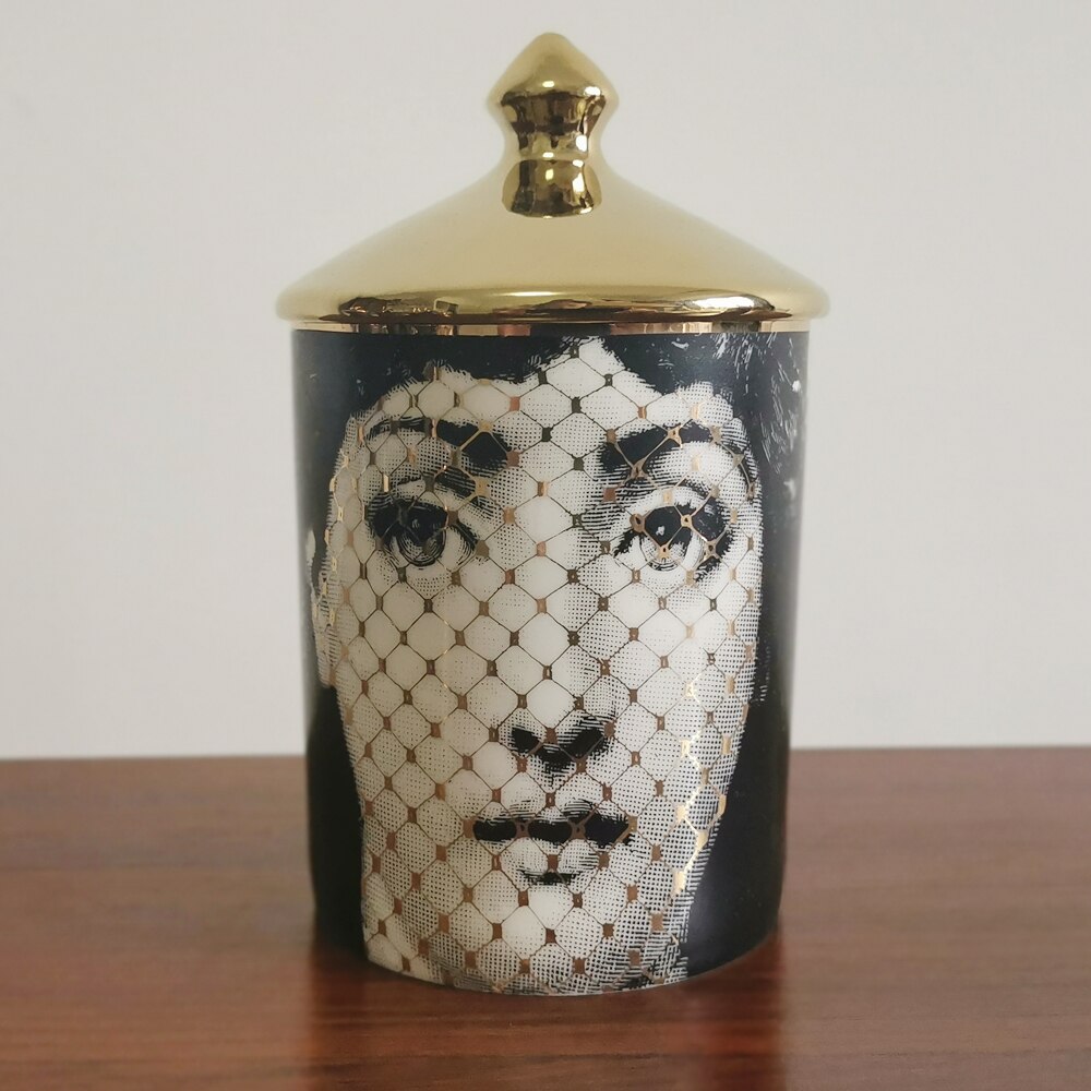 Human Face Plate Jewelry Storage Dish Ornaments Rectangular Tray Candle Holder Jar Candelabra Home Decoration tray: 17