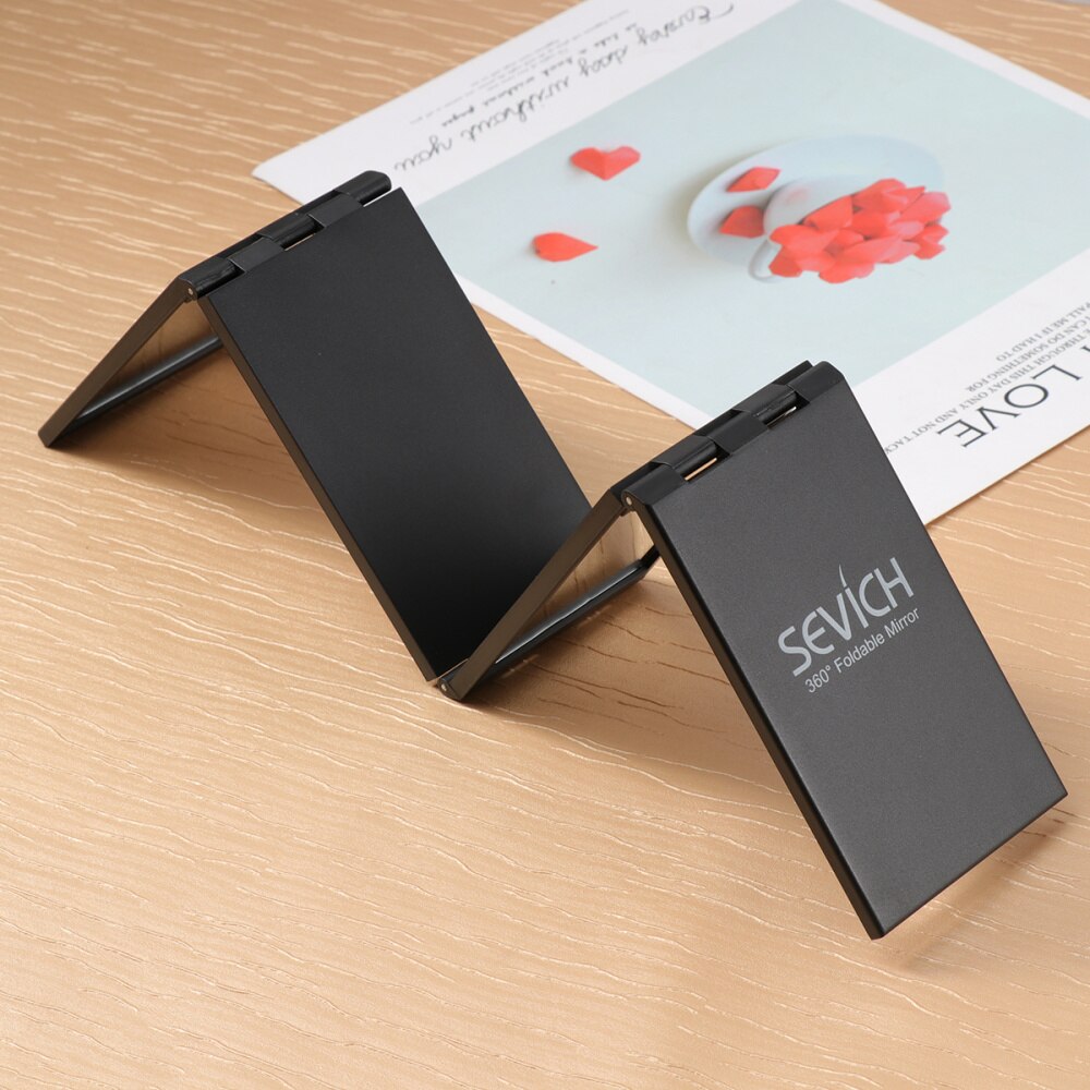 1Pc Kappers Spiegel Draagbare 360 Dode Hoek Alle Kanten Opvouwbare Make-Up Spiegel