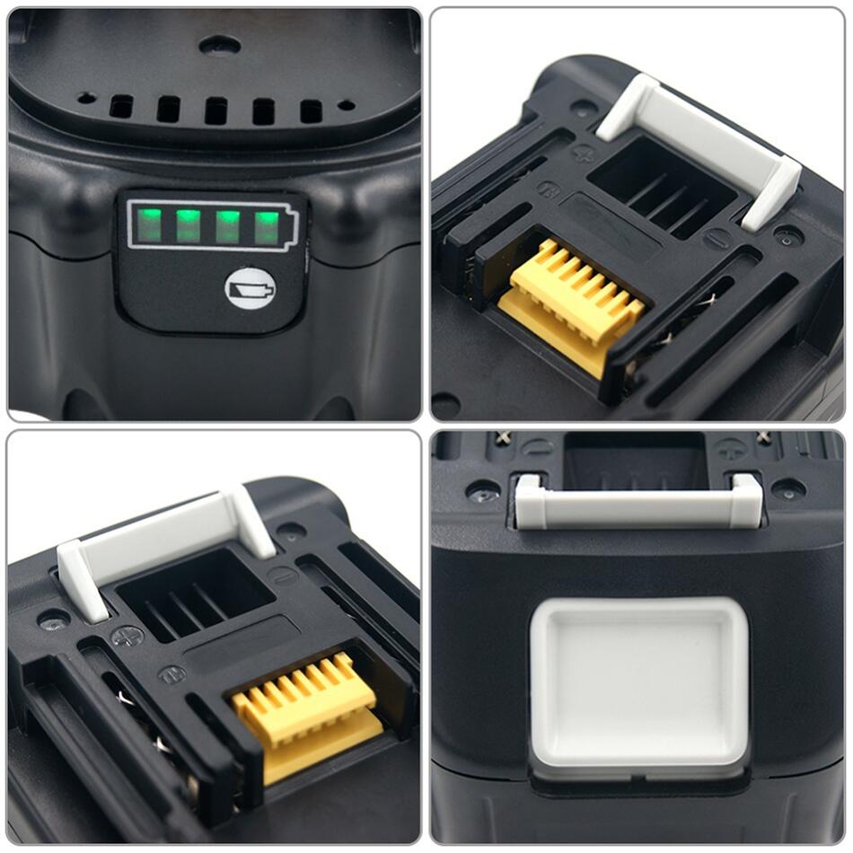 100% Original Makita 18V 5000mAh Rechargeable Power Tools Makita Battery with LED Li-ion Replacement LXT BL1860B BL1860 BL1850