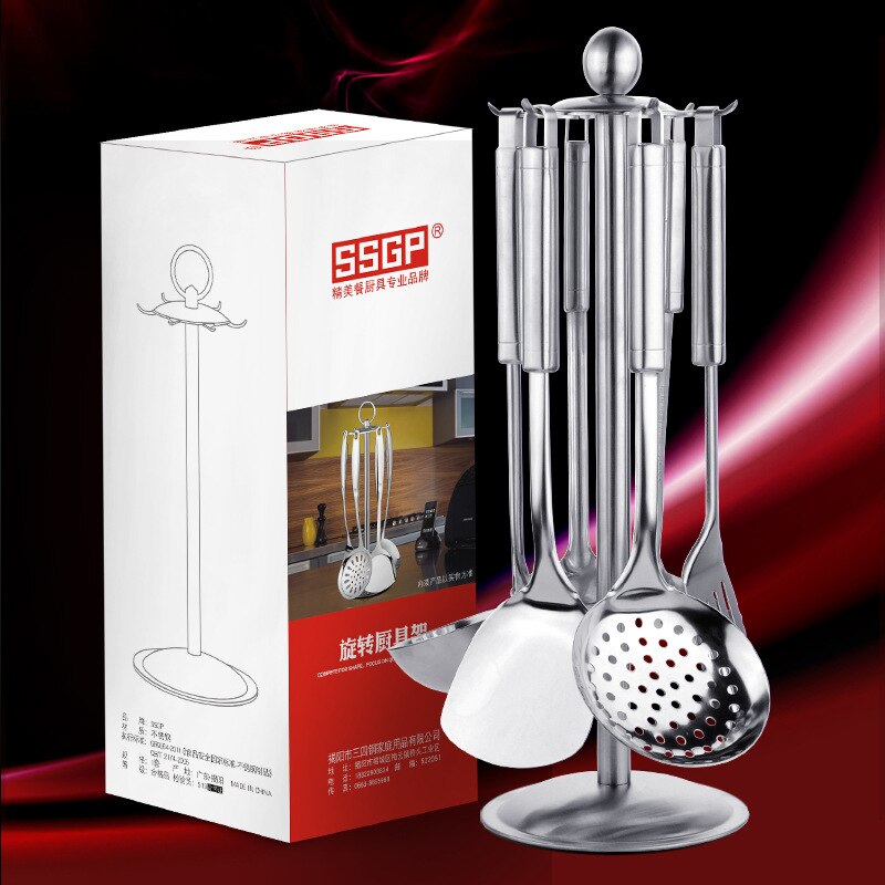 7 Stuks/set Van Multifunctionele Roestvrijstalen Keuken Koken Tool Set Restaurant Servies Thuis Keukengerei