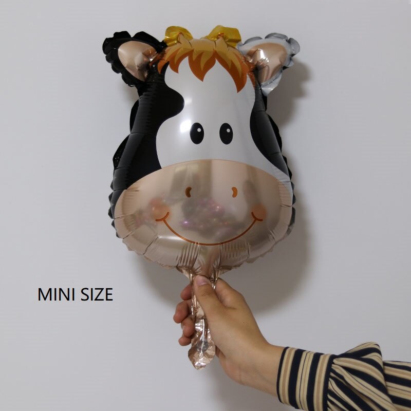 Mini ballons tête d'animal 18 pouces/mini | Ballon gonflable en aluminium pour décoration de fête d'anniversaire, ballon de mariage pour: 13