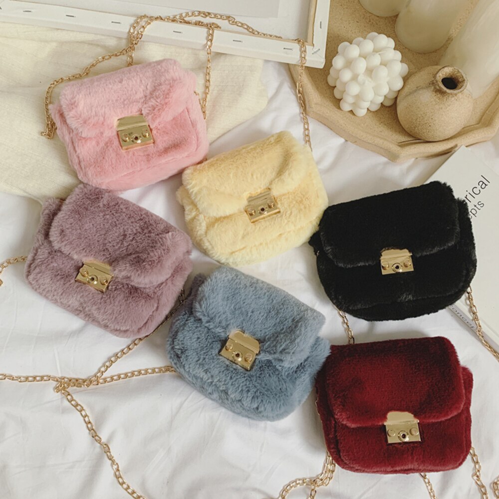 Children's Plush shoulder bag