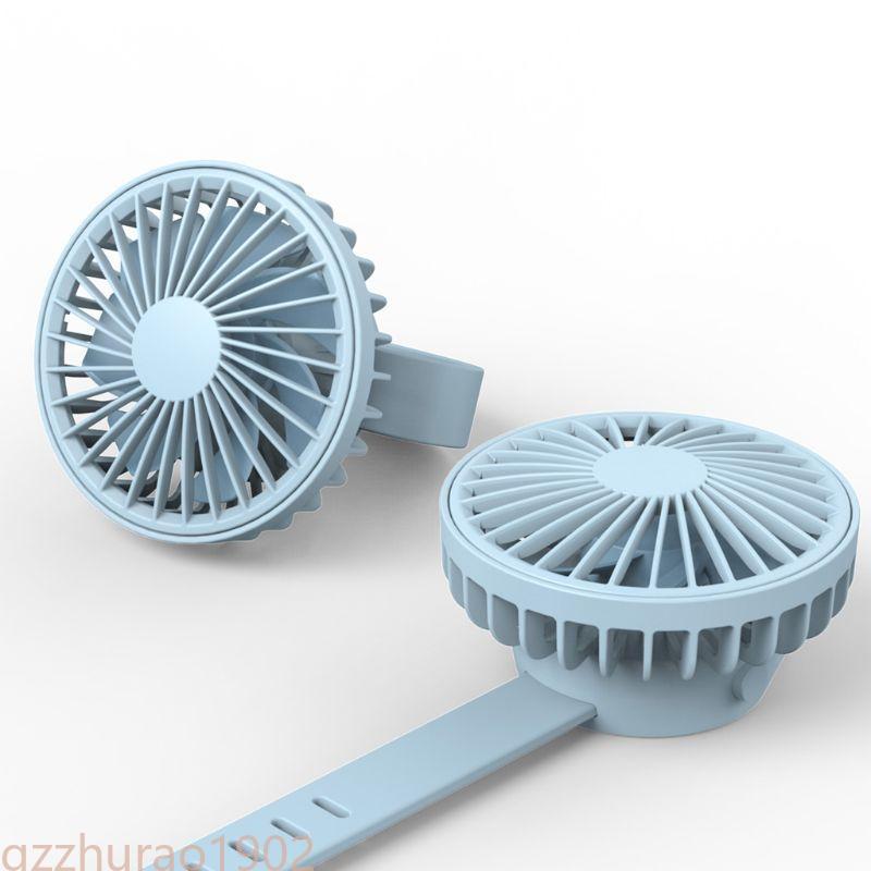Cute 3 Gears Adjustable Wrist Watch Fan Portable Bladeless USB Rechargeable Air Cooling Summer Personal Fan for Student
