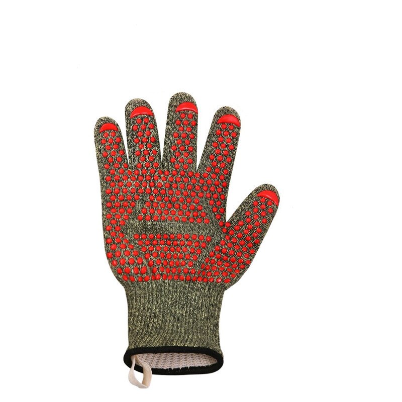 Guantes resistentes al calor para asar, barbacoa, forja, seguridad de trabajo, protección de manos: Default Title