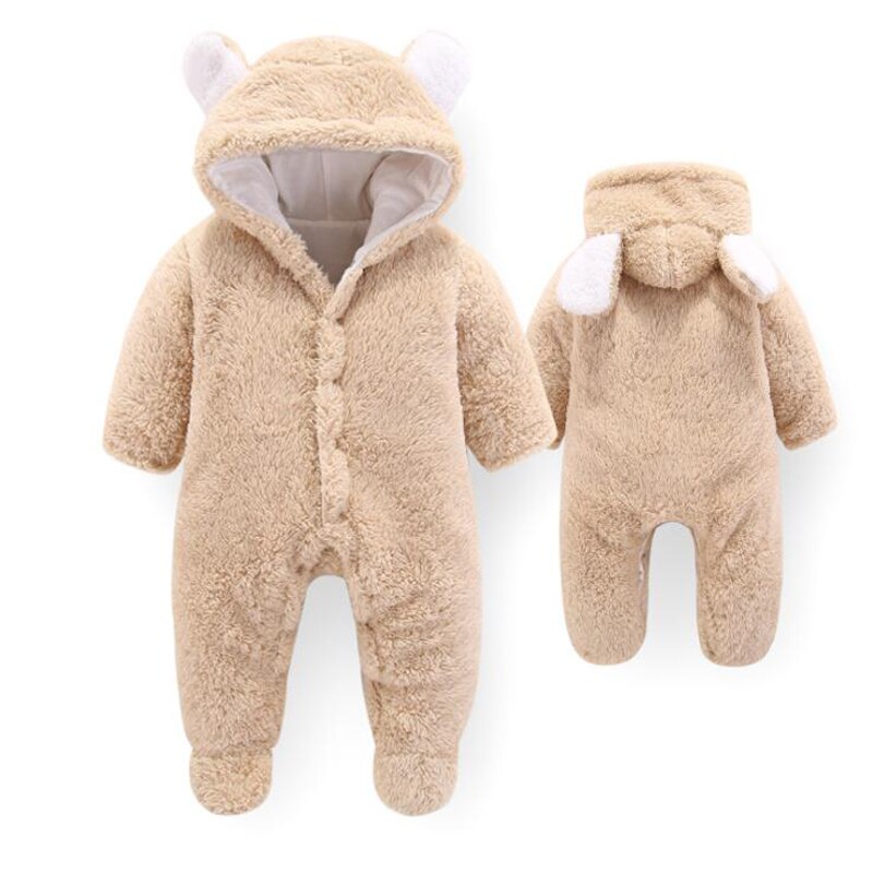 Winter Baby Boys Girls Blanket Wrap Double Layer Fleece Baby Swaddle Sleeping Bag For Newborns Baby Bedding Blanket: khaki / 6M