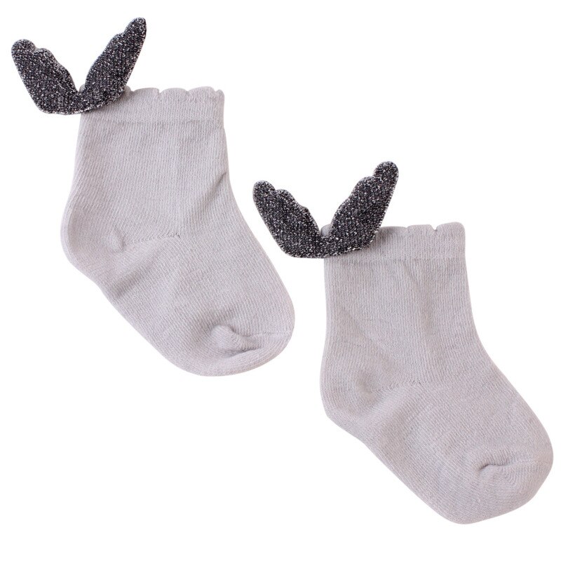 Baby sokker søde vinger bløde bomulds sokker til bebe nyfødte spædbarn piger drenge børnesokker baby pige tøj tilbehør