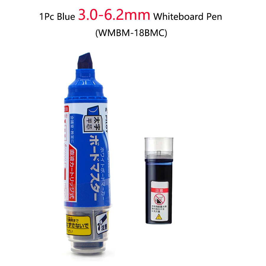 Marqueur de tableau blanc effaçable de couleur pilote, grande capacité, encre liquide rechargeable, marqueurs de tableau blanc, peinture scolaire, fournitures de bureau: Violet