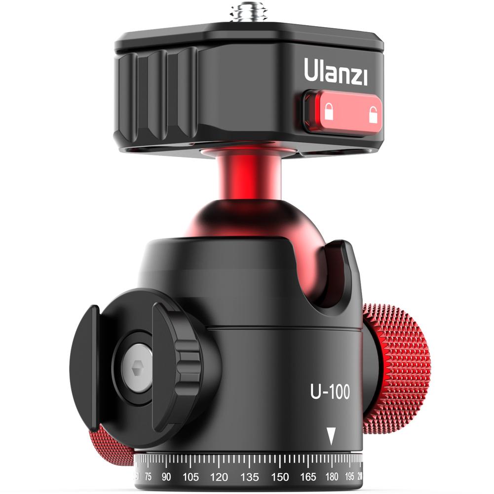 Ulanzi U100 Camera Holder Quick-mount 360° Panoramic Shooting Cold Shoe Quick Release Holder: Default Title