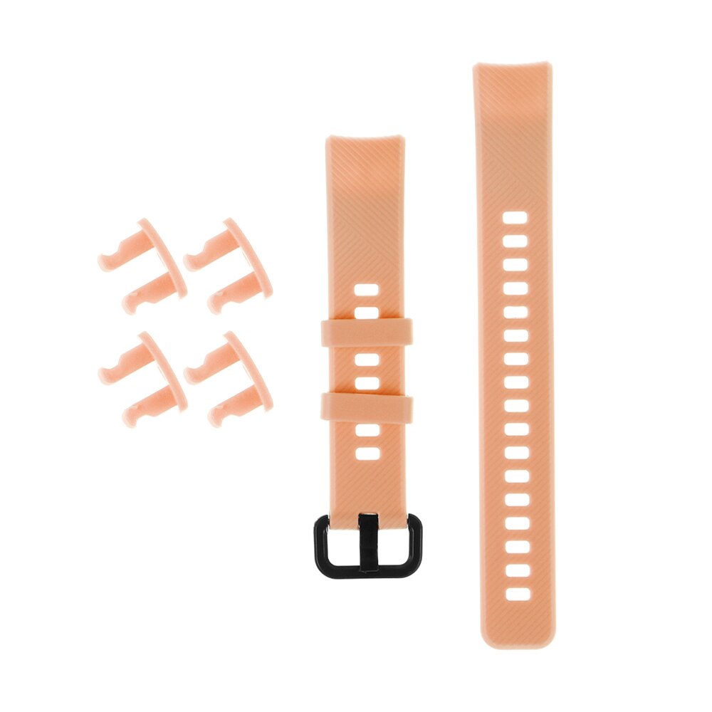 Bracelet intelligent en Silicone pour Huawei Honor Band 5 4 Bracelet souple de remplacement classique chaude de: gold