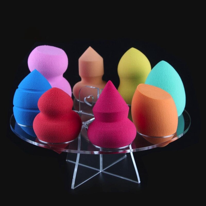 Maange acryl lippenstift houder make-up organizer opbergdoos make-up spons puff organizer