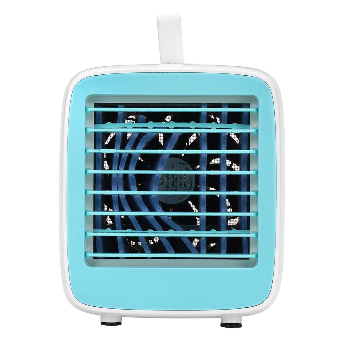 Mini klimaanlæg bærbar luftkøler 200ml vandtank hjem personligt rum køler blæser usb desktop køleventilatorer 2 speed