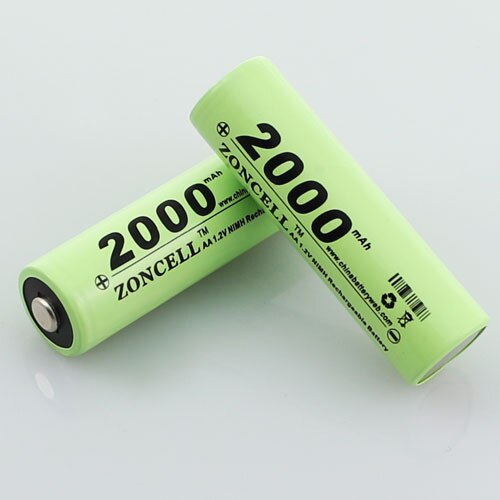 in 1,2 V 2000mAh Nein. 5 AA Ni MH akku elektrische rasierer rasierer Digital kamera Wiederaufladbare Li-ionen-zelle